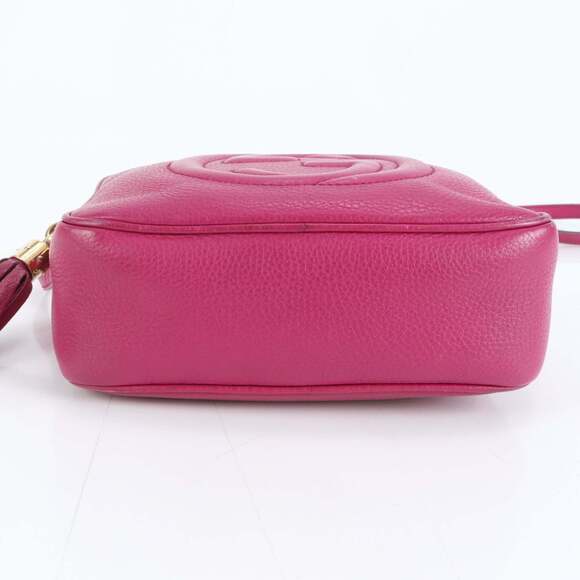 Gucci Soho Small Disco 308364 Leather Shoulder/Crossbody Bag with Tassel, Wom... - Picture 5 of 9